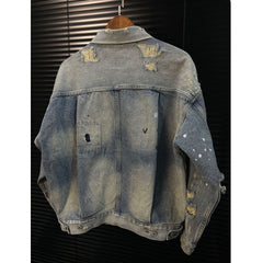 SAINT MICHAEL  Flap Pockets Denim Jacket
