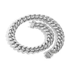 Men's Titanium Steel Cuban Necklace #CHA110