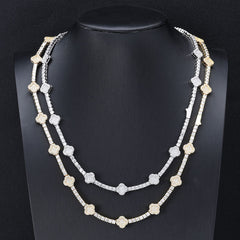 Women's Spring Buckle Zircon Necklace #CHA306