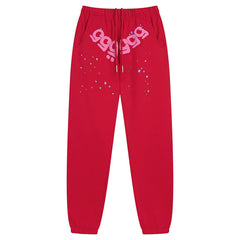 Sp5der 555 Young Thug Pant-Red #8203