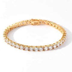 Men's Tennis Zirconia Bracelet #CHA003