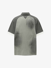 Retro Letter Printing Dirty POLO T-shirt