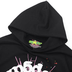 Sp5der Worldwide Hoodie-Black #146