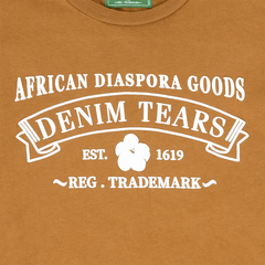 Denim Tears ADG T-Shirts Yellow