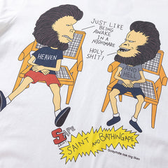 Saint Michael Cartoon Character Printed T-Shirt