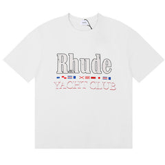 RHUDE Grand Prix logo T-Shirts