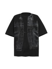 Retro Graphic Print T-Shirt