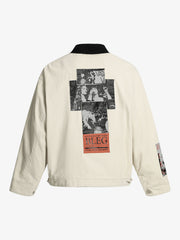 Street Washed Distressed Detroit Jacket