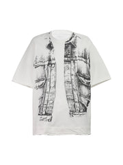 Retro Graphic Print T-Shirt