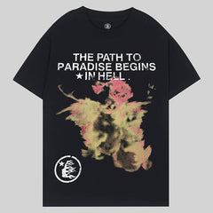 Hellstar The Path To Paradise Begins Tee Black