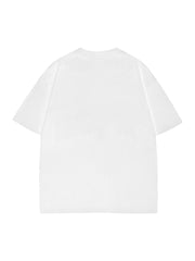 Butterfly Patch Embroidered Graphic T-Shirt