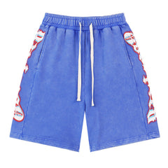 Godspeed Lettering Pattern Shorts #8770