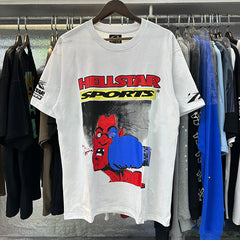 Hellstar Knock-Out T-Shirt White