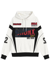 Retro Urban Street Bronx Pattern Hoodie