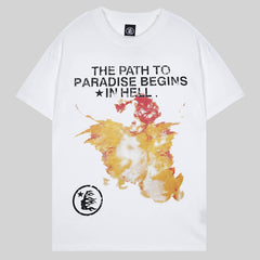 Hellstar The Path To Paradise Begins Tee White