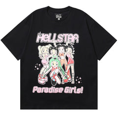 Hellstar ellstar Paradise Girls T-Shirts