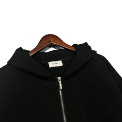 RHUDE Logo-Embroidered Cotton Zip-Up Hoodie