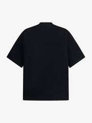 Retro Embroidery Beaded Letter Print T-shirt