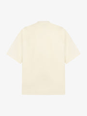 Heavy Retro Patch Embroidered T-shirt - 2398
