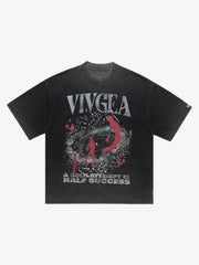 Washed Oversized Graphic T-Shirt