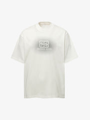 Washed  Patch Embroidery T-shirt