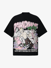 Graffiti Art Graphic T-Shirt - 2434