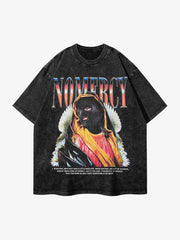 Thesupermade Hip Hop Washed Vintage Do-over T-shirt