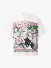 Graffiti Art Graphic T-Shirt - 2434