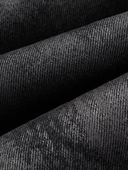 Retro Hand-Brushed Glitter Flare Jeans