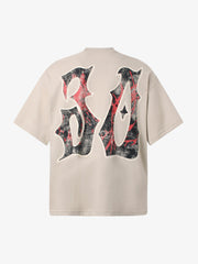 Graphic "BREAK" Print T-Shirt - 2431
