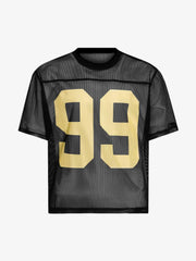 Jersey Mesh Short-Sleeve T-shirt - 2428