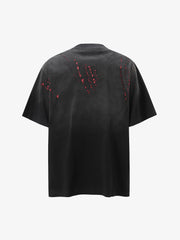 Vintage Washed Dot Spray T-Shirt