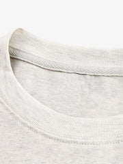 Faux Two-Piece Print Long-Sleeve T-shirt