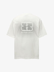 Washed  Patch Embroidery T-shirt