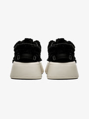 Fuzzy Trim Chunk Shoes - 2379