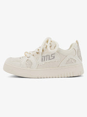 Thesupermade Embroidered Letter Shoes - 2107